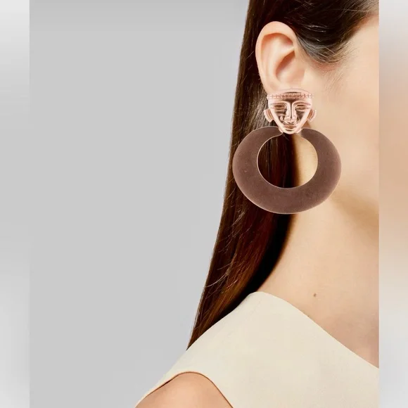 🌺🎉HP🎉🌺 NWT Johanna Ortiz La Foret Rose Gold Earrings - Picture 16 of 16